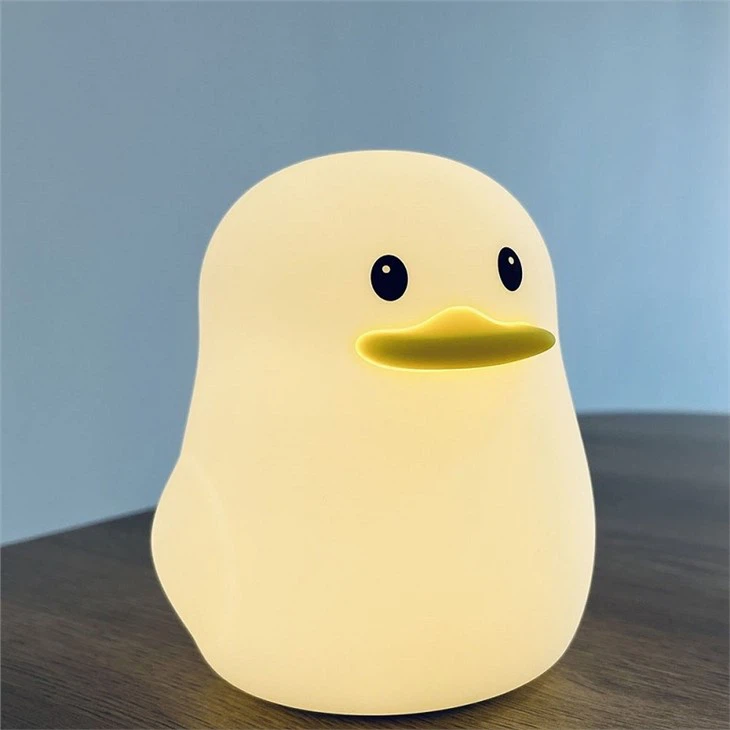 Silicone Duck Night Lamp